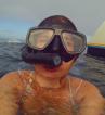 Snorkeling in the Pacific Ocean